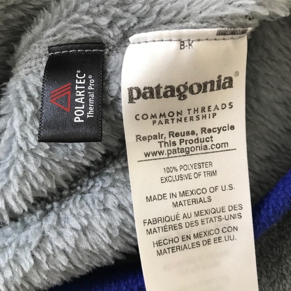 PATAGONIA Re-Tool Snap-T Fleece Pullover Gray - Picture 4 of 5